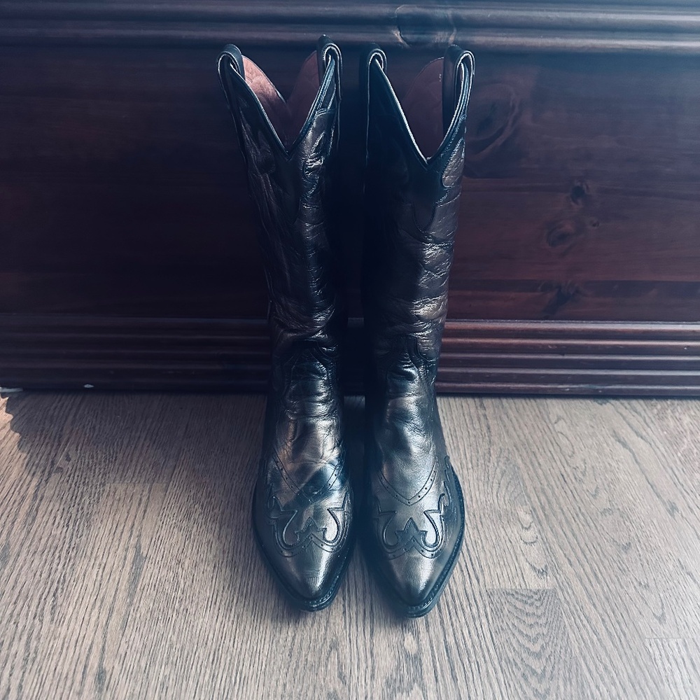 Dan Post Vintage Western Boots size 10M